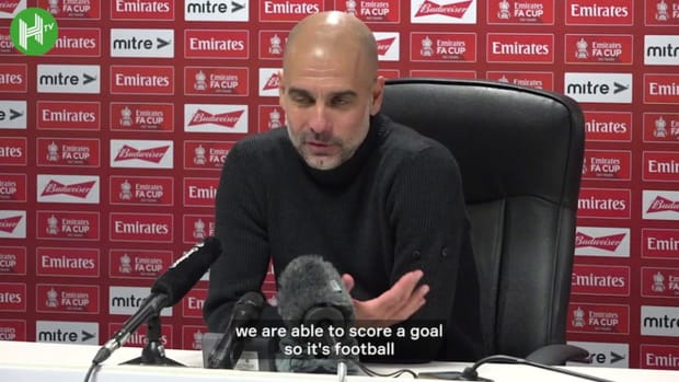 Guardiola on reaching the FA Cup semi-final